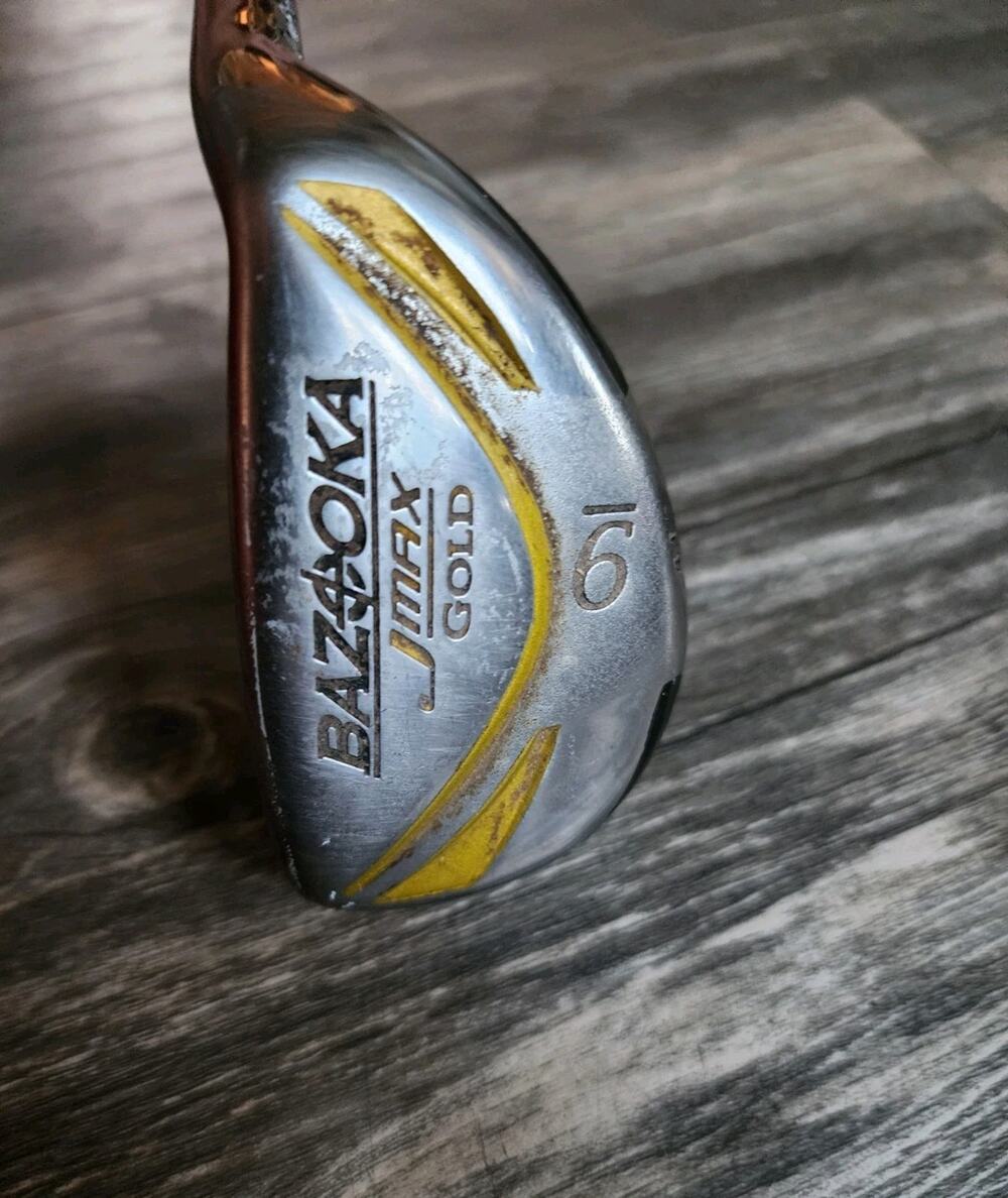 Tour Edge Bazooka JMAX Gold #9 Hybrid 41* Graphite Jmax 74g Regular Flex R/H